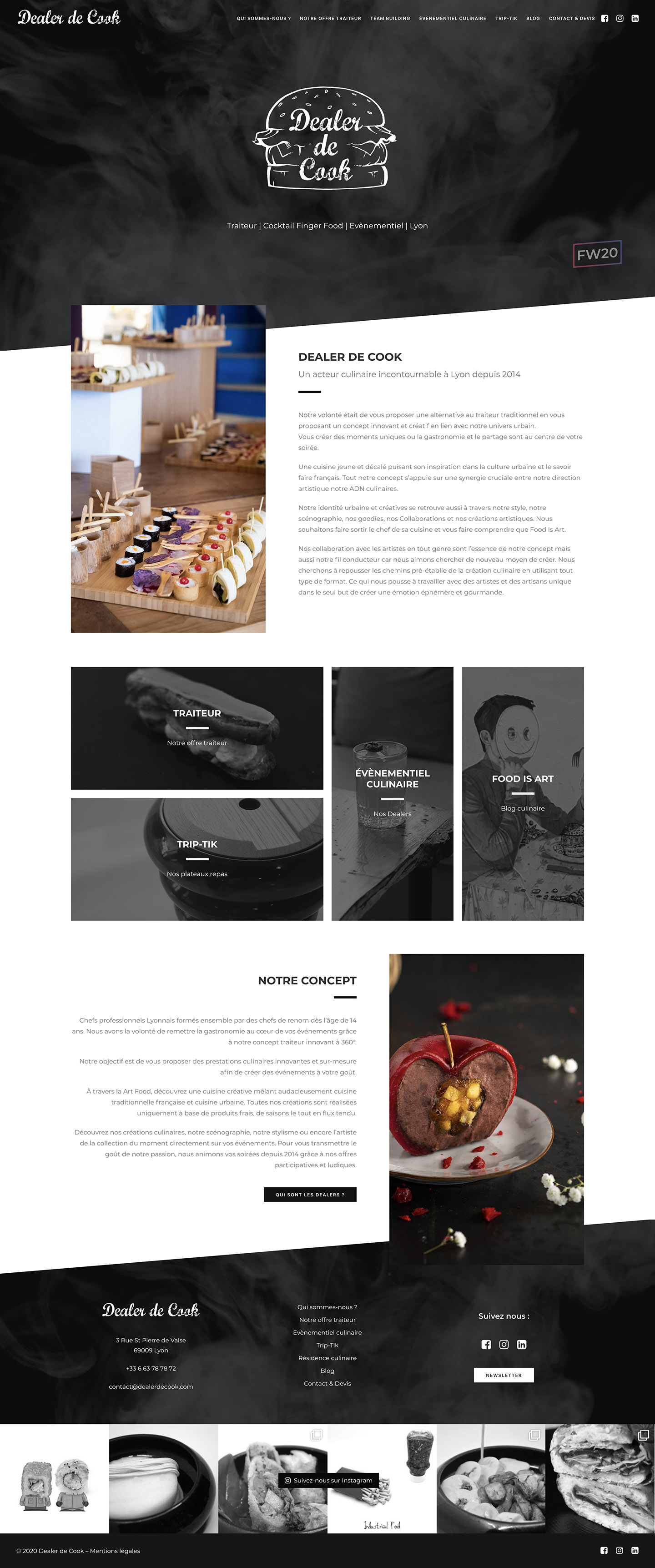 Site web Dealer de Cook Lyon
